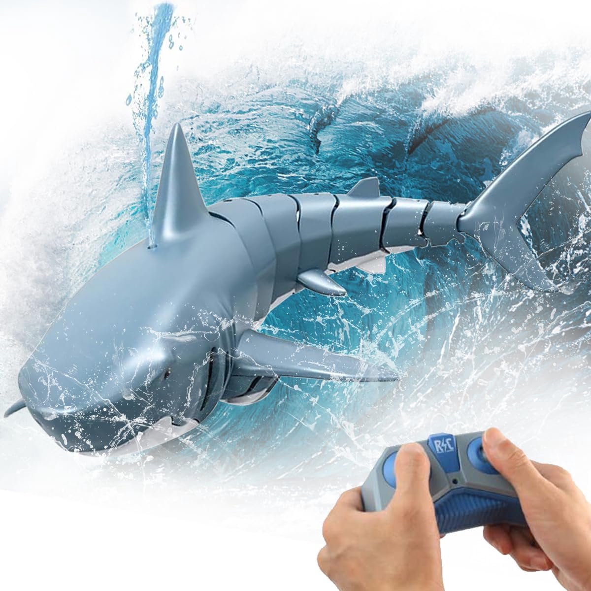 RC Afstandsbediening Haai Speelgoed voor Zwembad en Waterpret - Snel & Realistisch