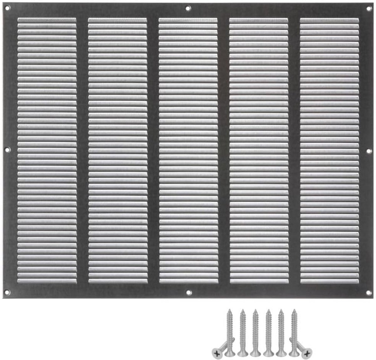 Verzinkt Ventilatiérooster 500x400mm met Insectenbescherming voor Ventilatie