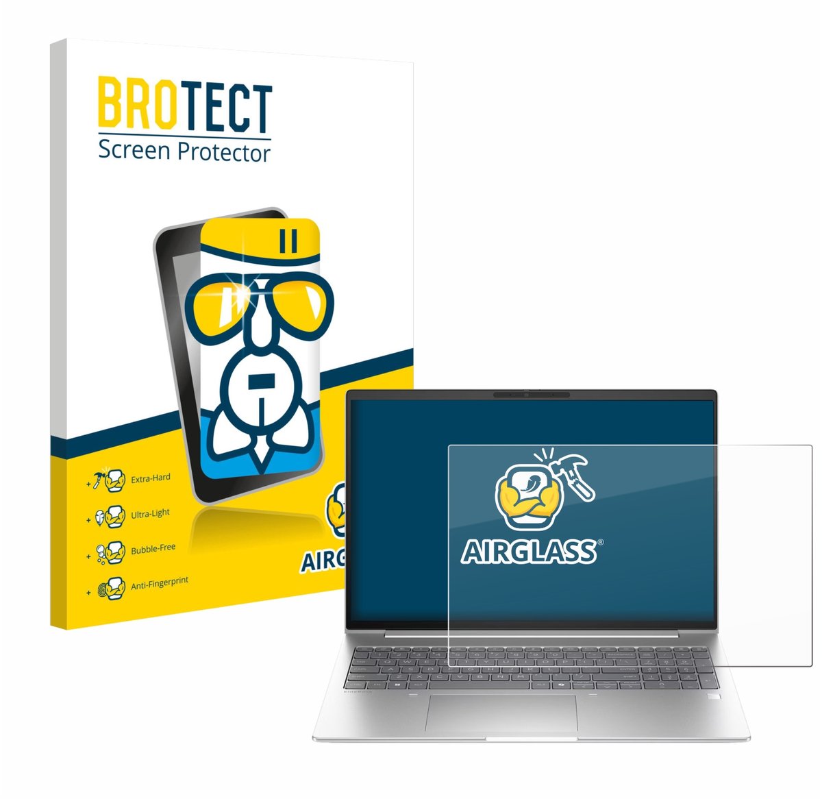 Screenprotector voor HP EliteBook 6 G1i 14 Beschermglas transparant