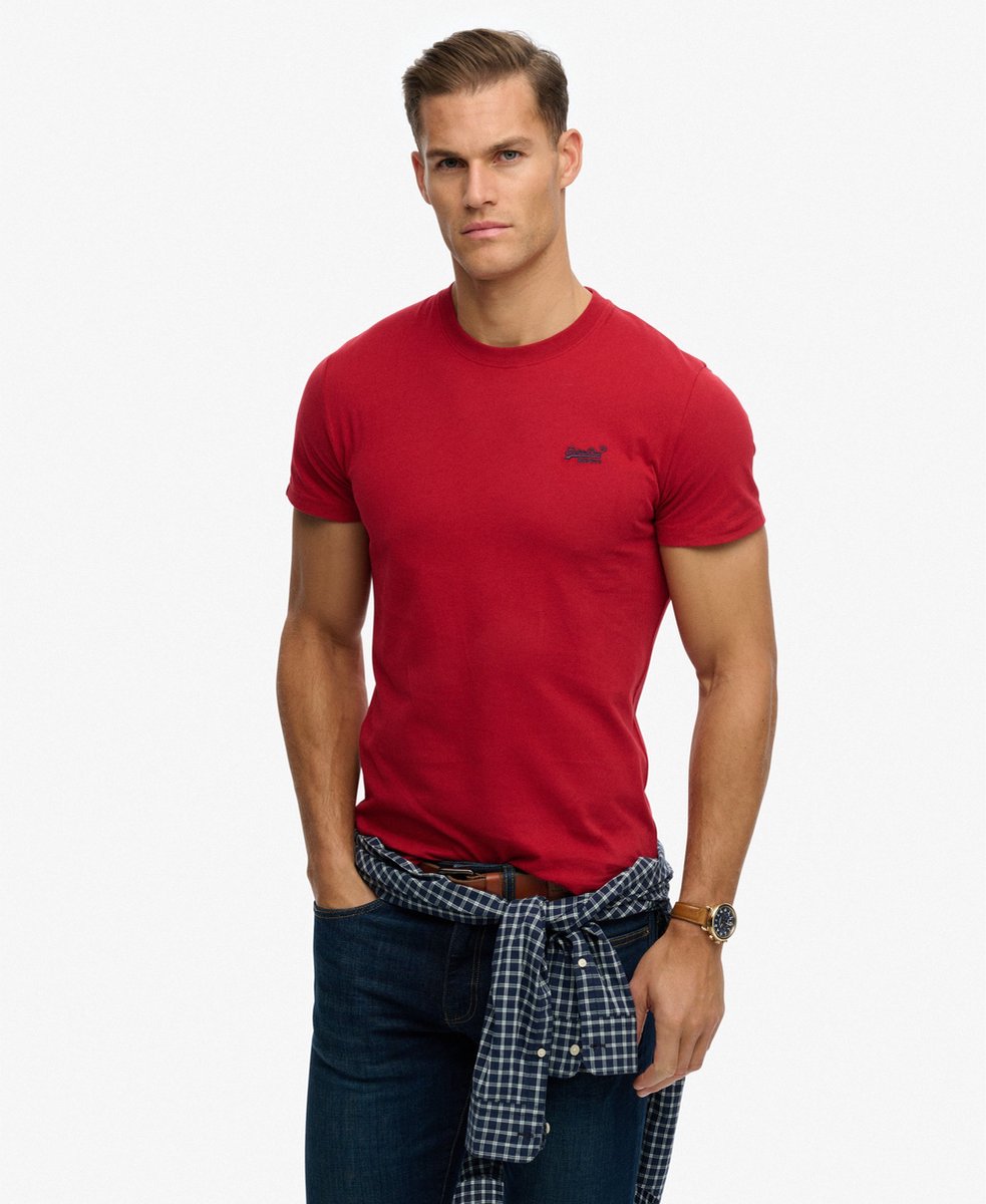 Superdry Essential Logo Shirt Heren - Maat L