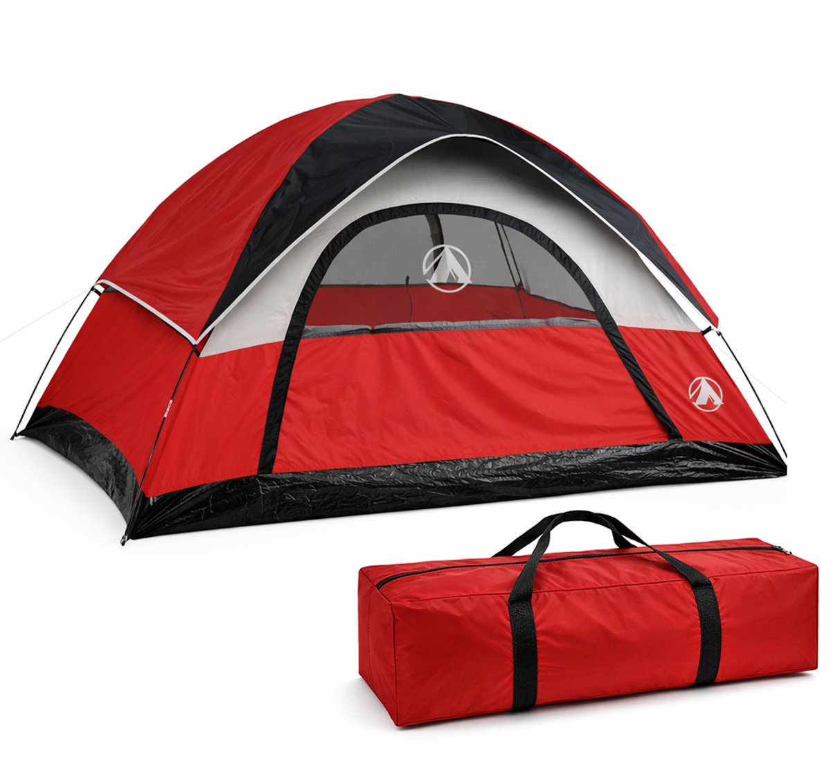 Eurocatch Campingtent 240x210x130 cm - Koepeltent, Waterdicht & UV-bestendig, Voor 4 Personen – foto 7
