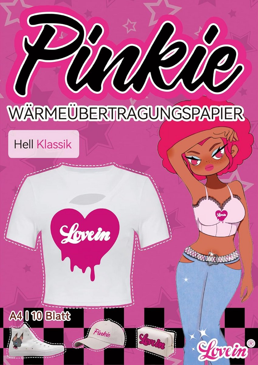 Inktjet Transferfolie Lichtgekleurde T-Shirts A4 Transparant Strijkijzer