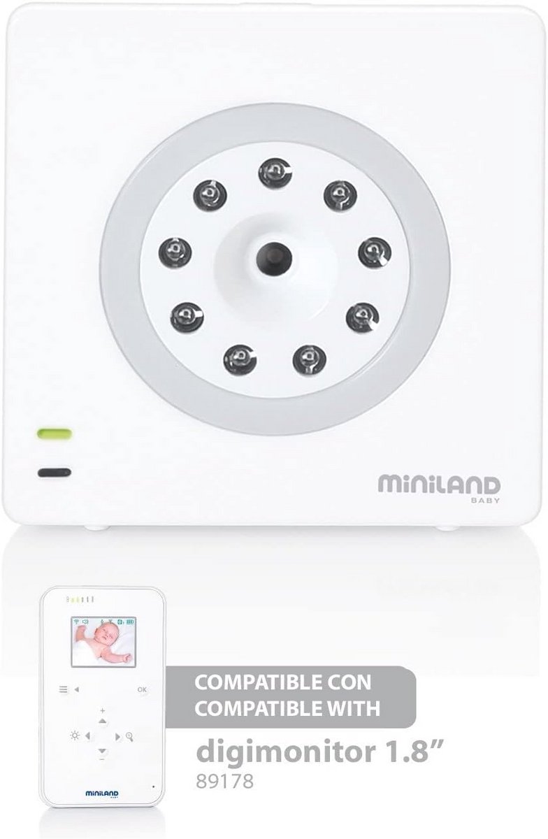 Digitale Babyfoon met Camera en Helder Beeld - 4.6 cm Scherm