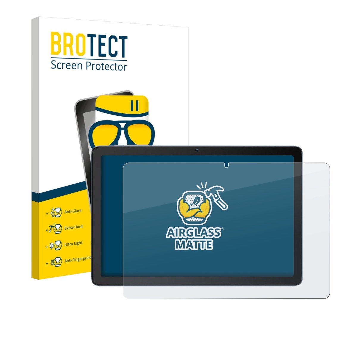 BROTECT - Screenprotector voor Hotwav Pad 12 - Folie Beschermfolie Beschermglas matte
