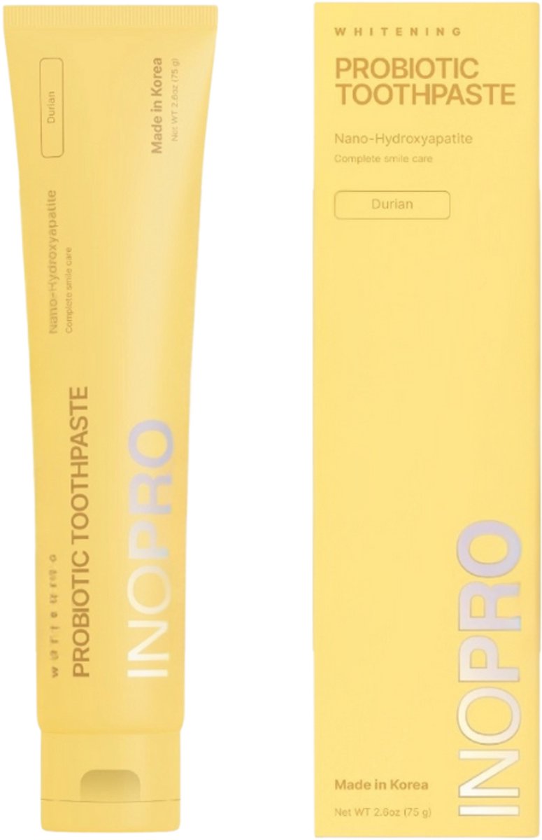 INOPRO Whitening Probiotic Toothpaste Durian 75ml