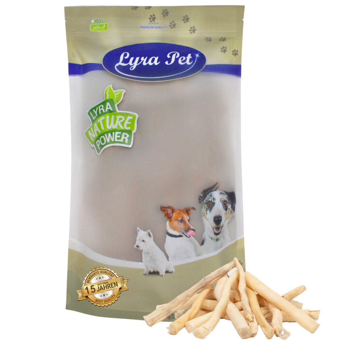 1 kg Lyra Pet® Ossenstaart wit