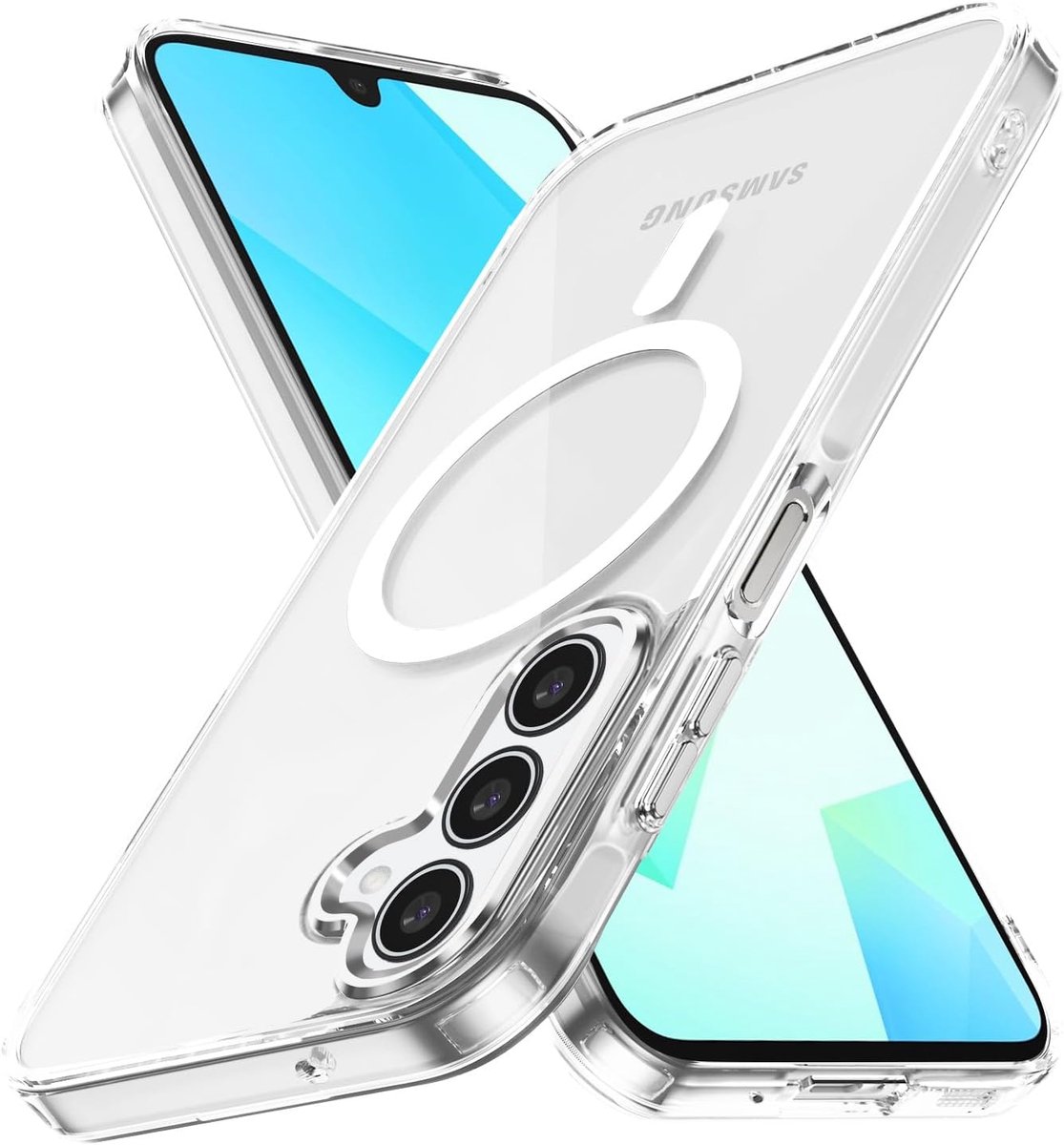 Transparant MagSafe Case Slim & Schokbestendig Geschikt voor: Samsung Galaxy A56