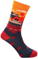 SEXY SOCKS Nomad Sokken met grappig design natuurlijke bamboe gebreide sokken Verjaardag cadeautje Kerstcadeau Christmas Gift Funny Socks voor hem en haar sokken Volwassenen Grappige en Leuk en Vrolijke sokken Dames & Heren unisex One Size Fits All
