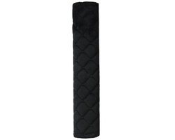 WiseGoods Premium Universele Gordelhoes Voor Auto - Comfortabel Gordelkussen & Schouderbeschermer - Accessoires Auto's - Zwart