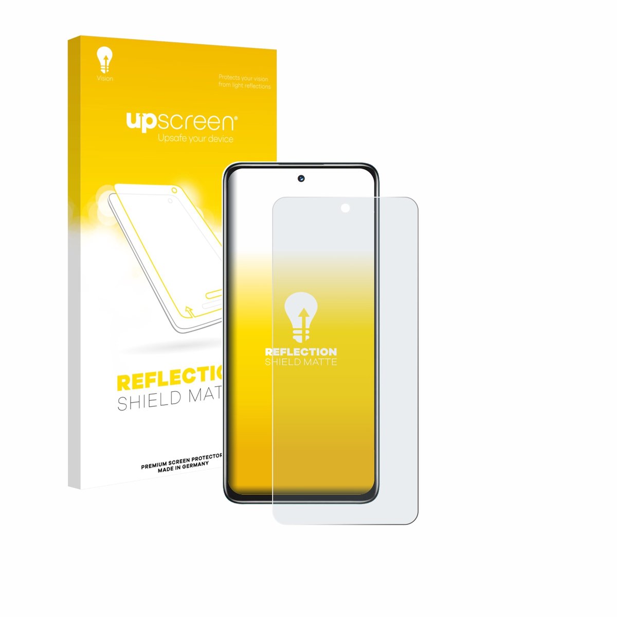 upscreen - Screenprotector voor Huawei Nova Y73 - Folie Beschermfolie anti glare matte