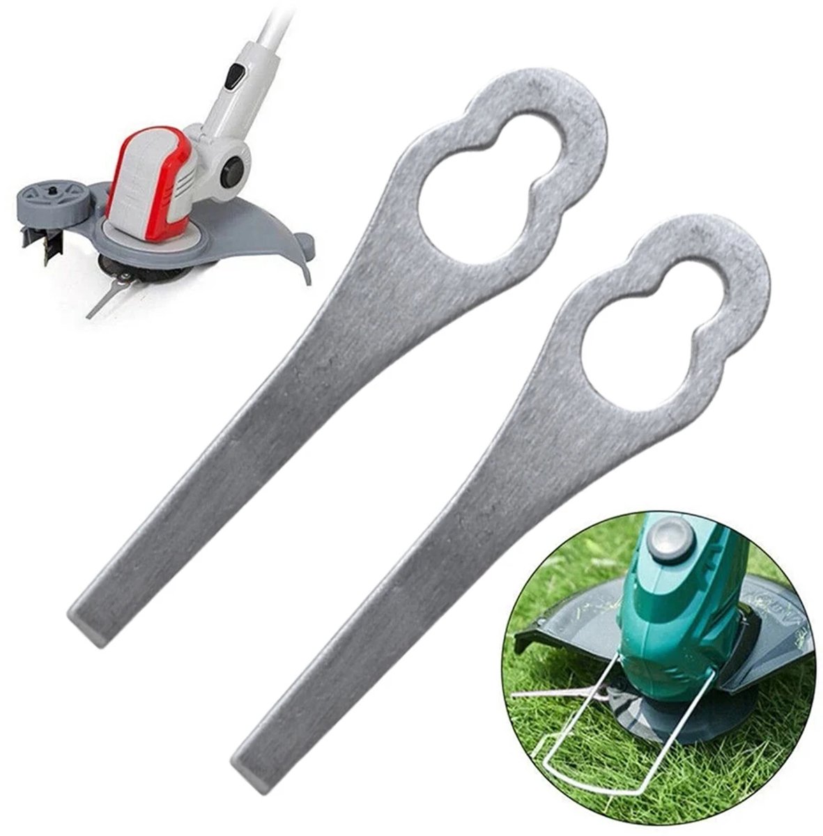 Grastrimmer Messen - Metalen - 15PCS - Grasmaaier Onderdeel - Vervanging