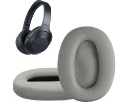 kwmobile 2x oorkussens geschikt voor Sony MDR-1000X / WH-1000XM2 - Earpads voor koptelefoon in grijs