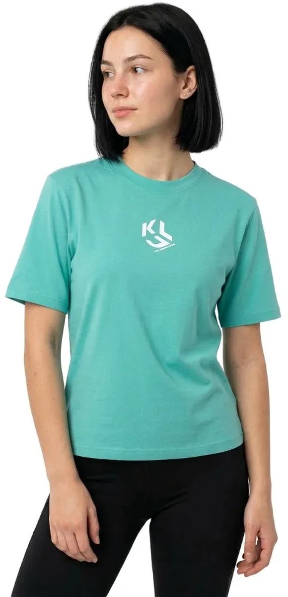 Karl Lagerfeld Jeans B1w17086 T-shirt Met Korte Mouwen Groen M Vrouw