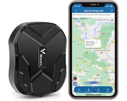 GPS Tracker Fiets TK905-2G Mini Tracker Voertuig Auto Motor Real Time Locatie Lange Batterijduur 90 Dagen Standby Magnetisch Waterdicht GPS Volgsysteem Compact Beveiliging met Abonnement