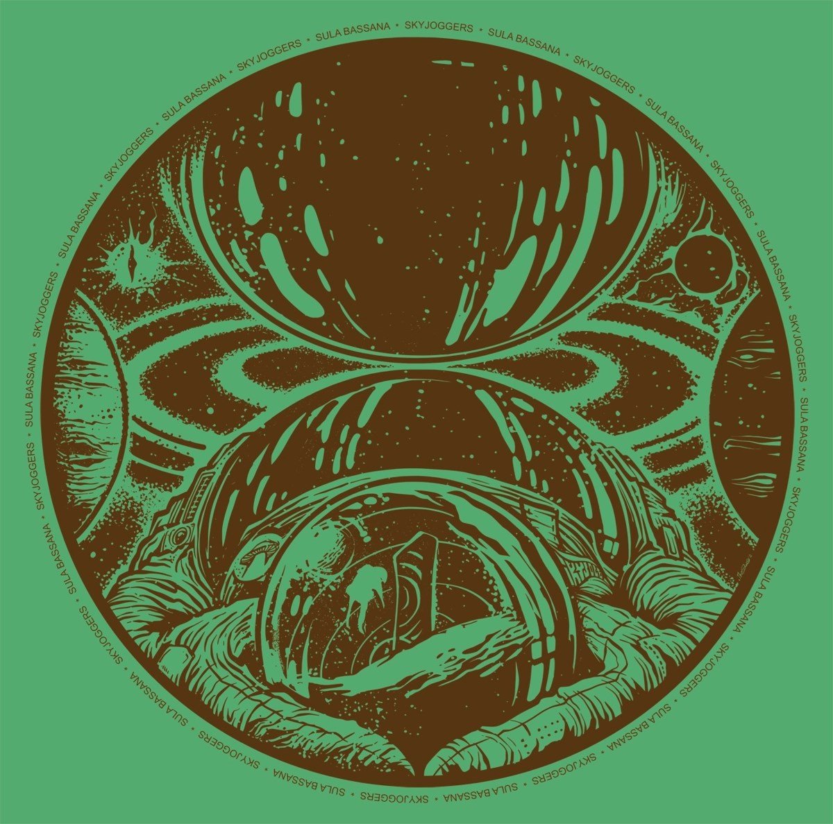 Sula Bassana & Skyjoggers - Split LP (LP)