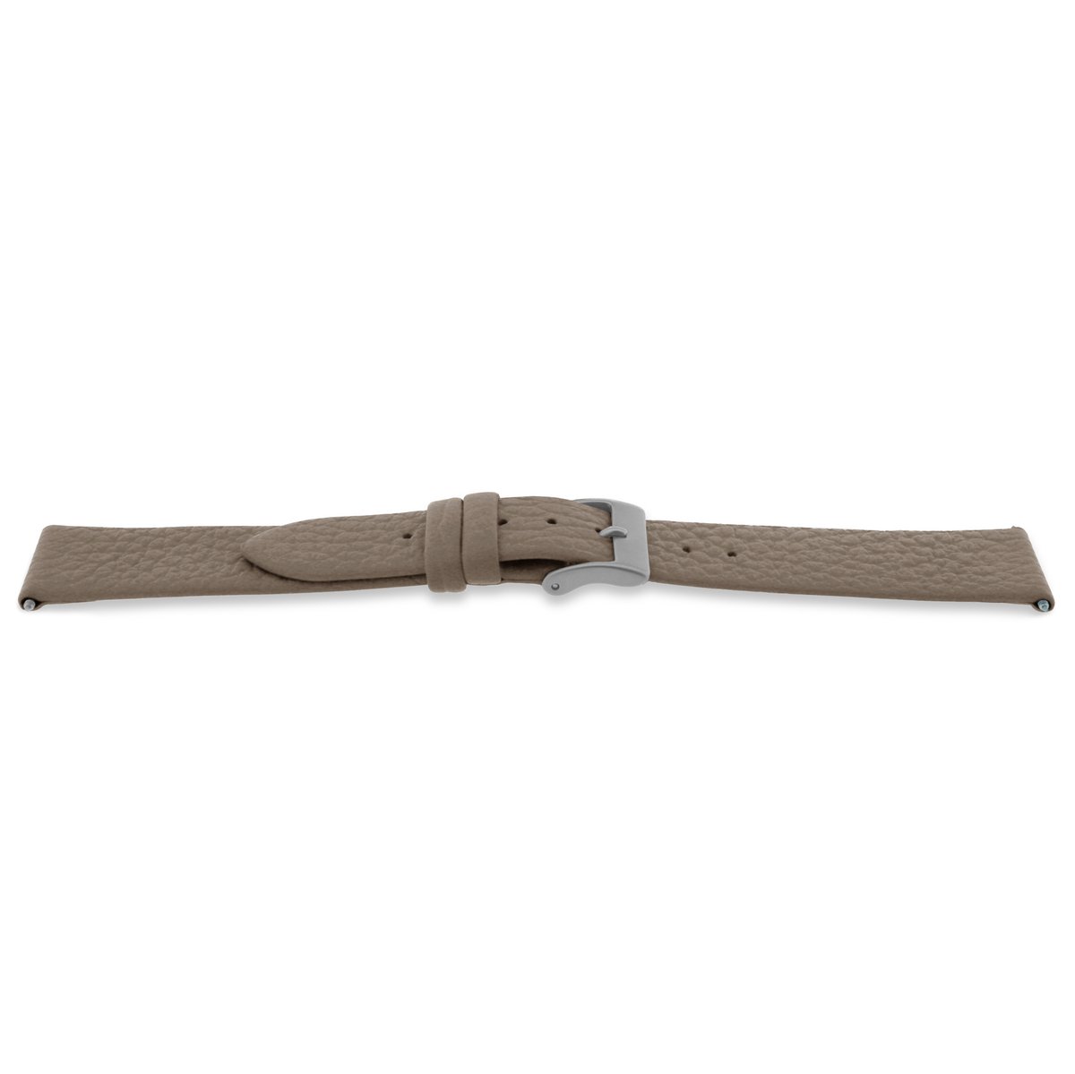 Horlogeband E854 Creta zand beige Leder 16x14mm