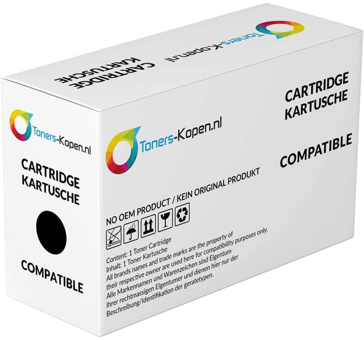 HP - Toner - W9092 - Zwart - Huismerk - Geschikt voor Color Laserjet E 45028, Color Laserjet MFP E 47528, Color Managed E 47528, Laserjet Managed E 45028, LASERJET MFP
