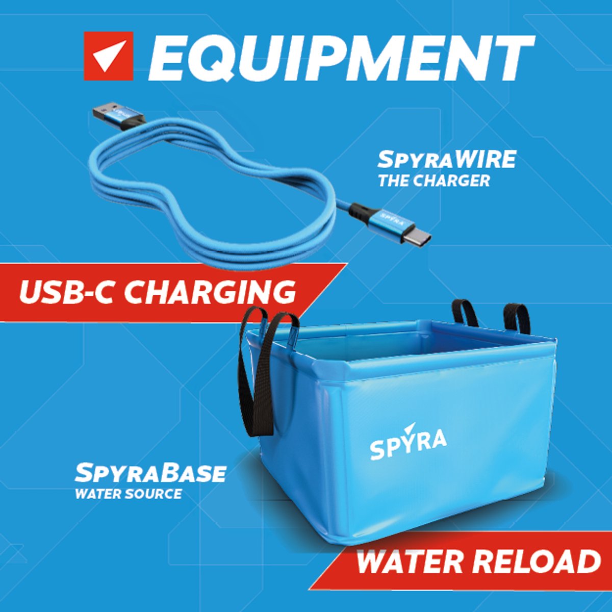 SpryaFour Red Electric Water Blaster — afbeelding 6