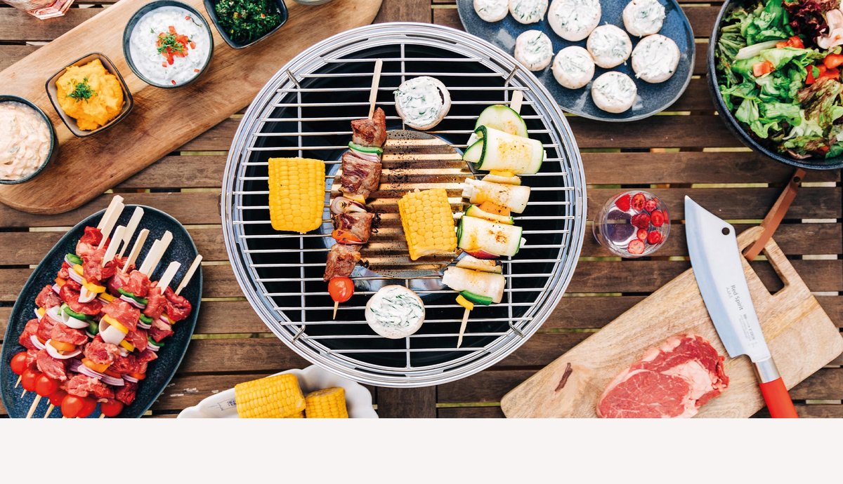 LotusGrill Classic Hybrid Tafelbarbecue - Ø350mm - Antraciet - afbeelding 3