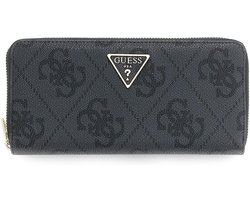 GUESS Laurel II Slg Med Zi Color Coal Logo, One Size CLO - COAL LOGO One Size, Coal Logo, L, classic
