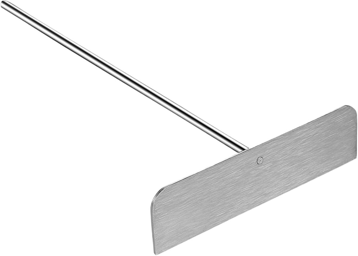 Pannenkoek Spreader - Beslagverdeler Hark - Bakplaat Gebruik - Afneembare Grip - 25x13cm
