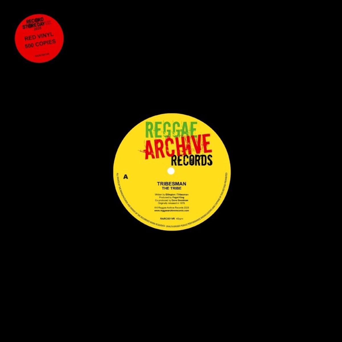 Tribesman - The Tribe / Finsbury Park (12" Single) (RSD 2025)