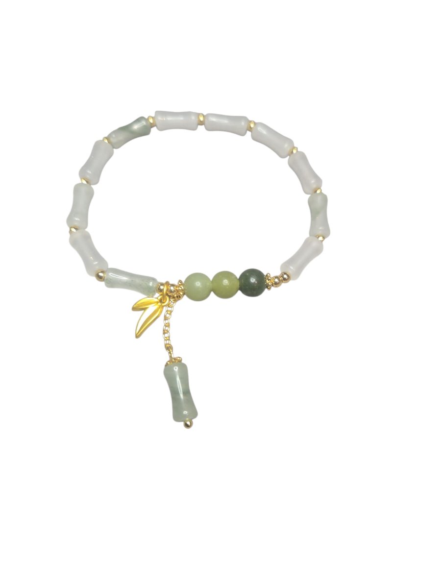 bergkristal armband.