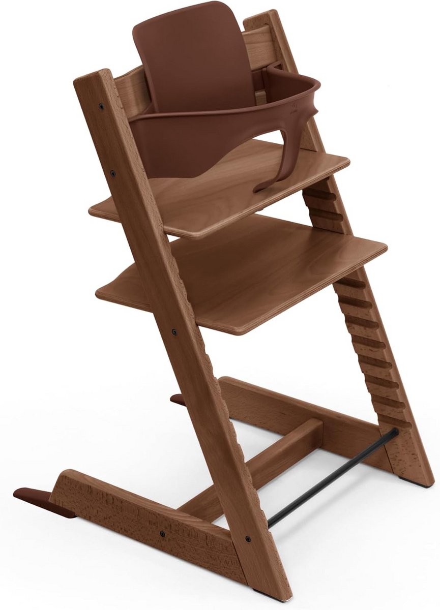 Ergonomische Houten Kinderstoel met Baby Set voor 6-36 Maanden - Verstelbaar en Makkelijk Schoon te Maken