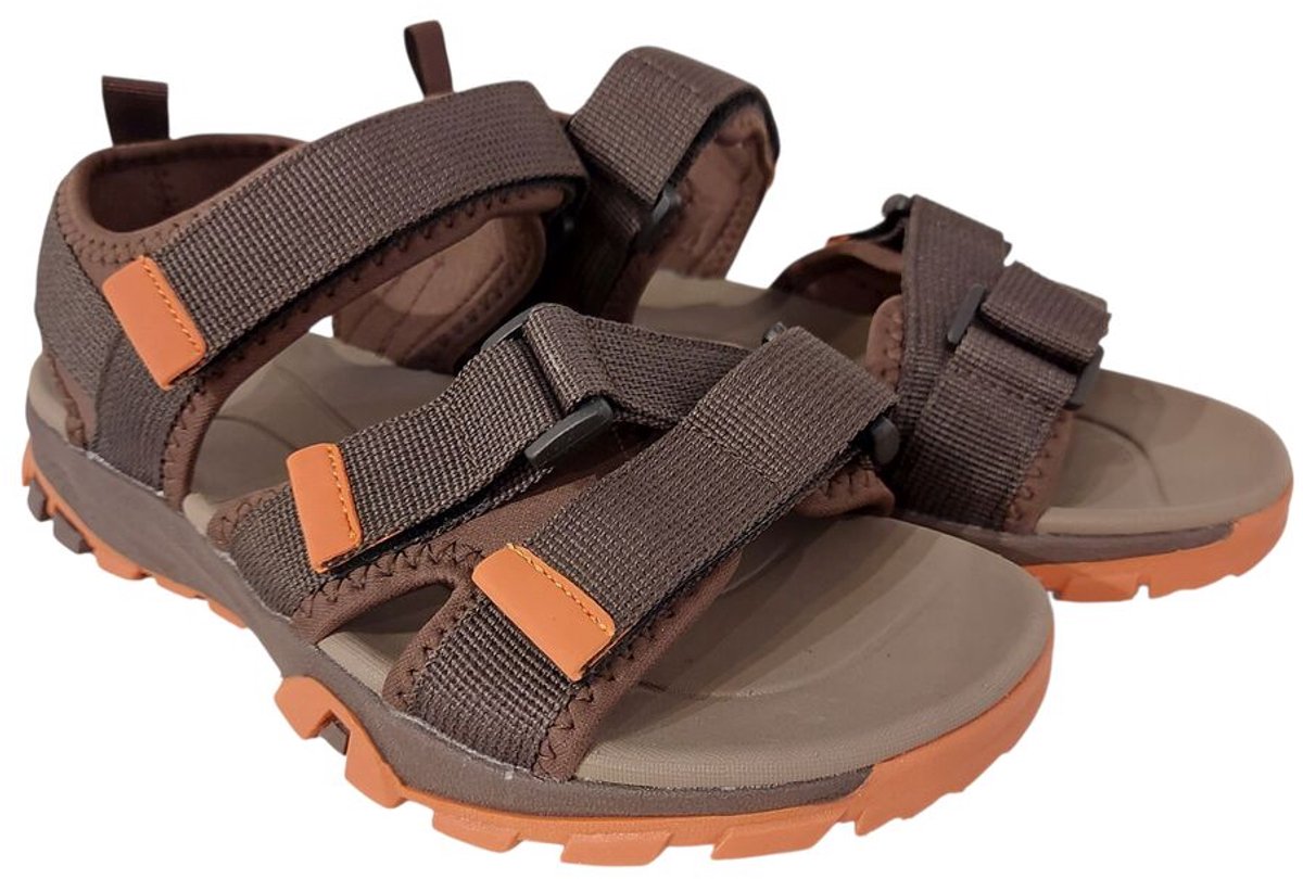 Adventure Sandaal Marseille Bruin High Soft Insole