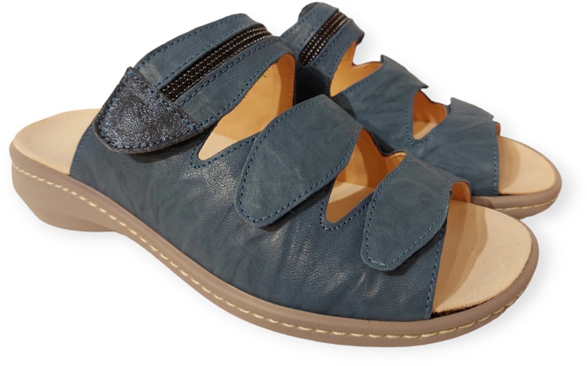 Think! Slipper Camilla 3-000445-8000 Blauw Denim