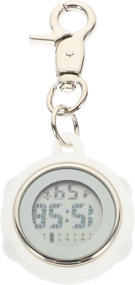 Lichtgevend Verpleegkundige Horloge met Clip - Zakhorloge voor Dokters en Buitenactiviteiten