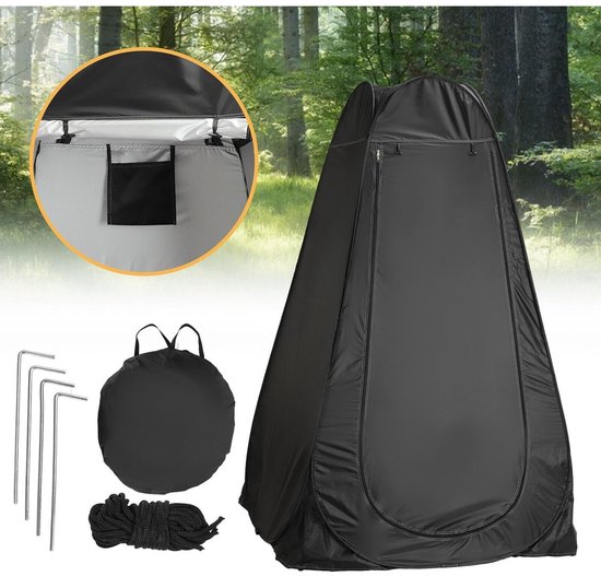 Outdoor Privacytent - Camping Toilettent & Douchetent - Mobiel & Draagbaar - Voor Buiten, Kamperen en Festivals van Parallel Goods — afbeelding 5