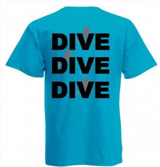 Procean DIVE DIVE DIVE tshirt men XXL blauw