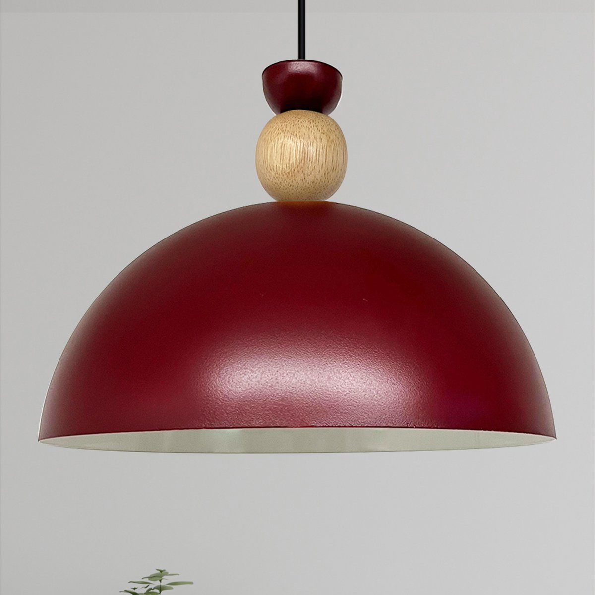 Bamyum Yimpi Hanglamp Industrieel Metaal Ø30 cm, Vintage Hanglamp, E27 Pendellamp