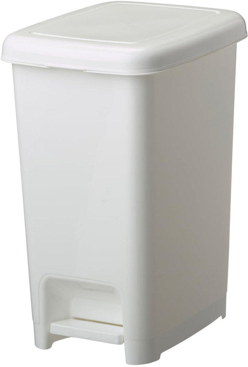 Pedalemmer 10 Liter - Kleine Huisvuilbak met Deksel en Zakhouder