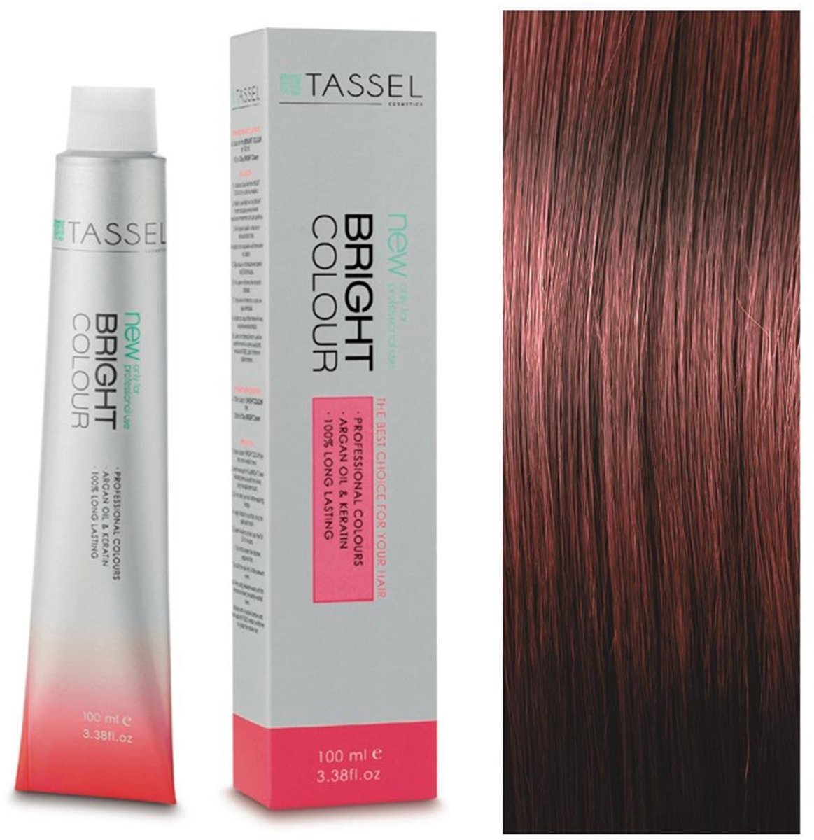 Eurostil Bright Colour Tinte 6,6 Rubio Oscuro Rojo 1un