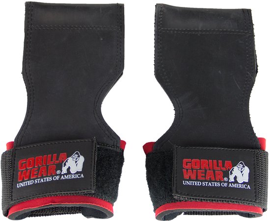 Gorilla Wear Lifting Grips - Lifting straps - One Size - Zwart
