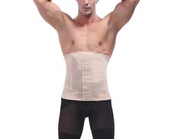 Elastische afslankband voor heren voor een platte buik en slanker silhouet