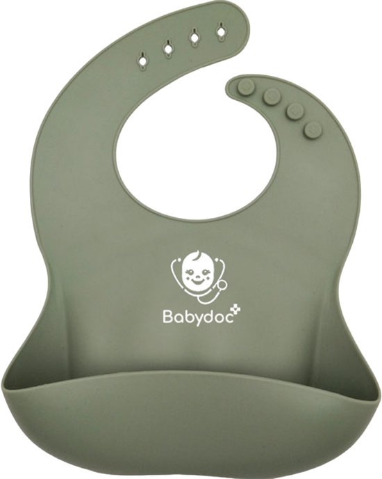 Babydoc - EasyEat set - Complete set met bord, beker en slab - Premium Baby Servies - BPA-vrij - Stevig siliconen, gemakkelijk schoon te maken - Voor een zorgeloze maaltijd van Babydoc — afbeelding 4