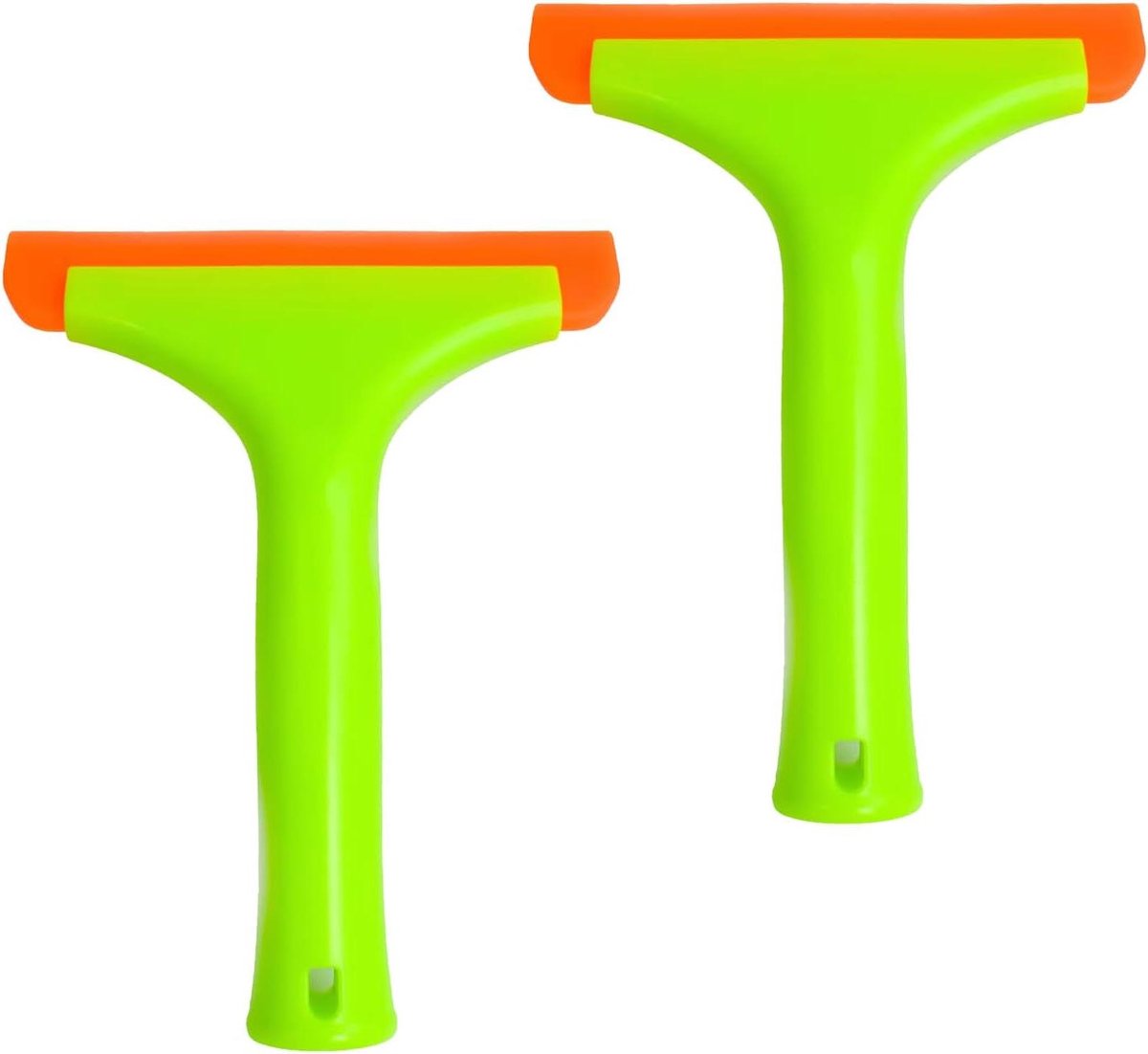 Raamtrekker 2 stuks voor ramen, spiegels, glas - keuken & badkamerreiniging