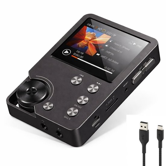 Compacte MP3-Speler Met Ingebouwde Luidspreker - Tot 32GB - Ideaal Voor Sport En Reizen