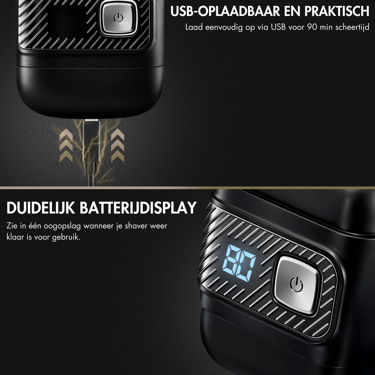 Sansbeauté Foil Shaver Triple Blade Scheerapparaat voor - afbeelding 3