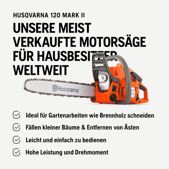 Husqvarna kettingzaag 120 markii ( a 1 st ) van Husqvarna — afbeelding 4