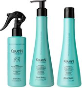 Phytorelax Volume Set voor Fijn Haar – Keratine Shampoo, Conditioner en Volumespray met Biotine – Slap en Plat Haar – 700 ml