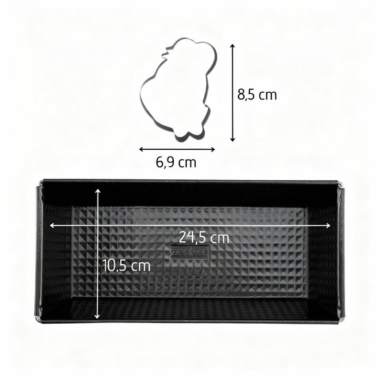 Moule à gâteau Haribo Zenker 25 cm avec emporte-pièce