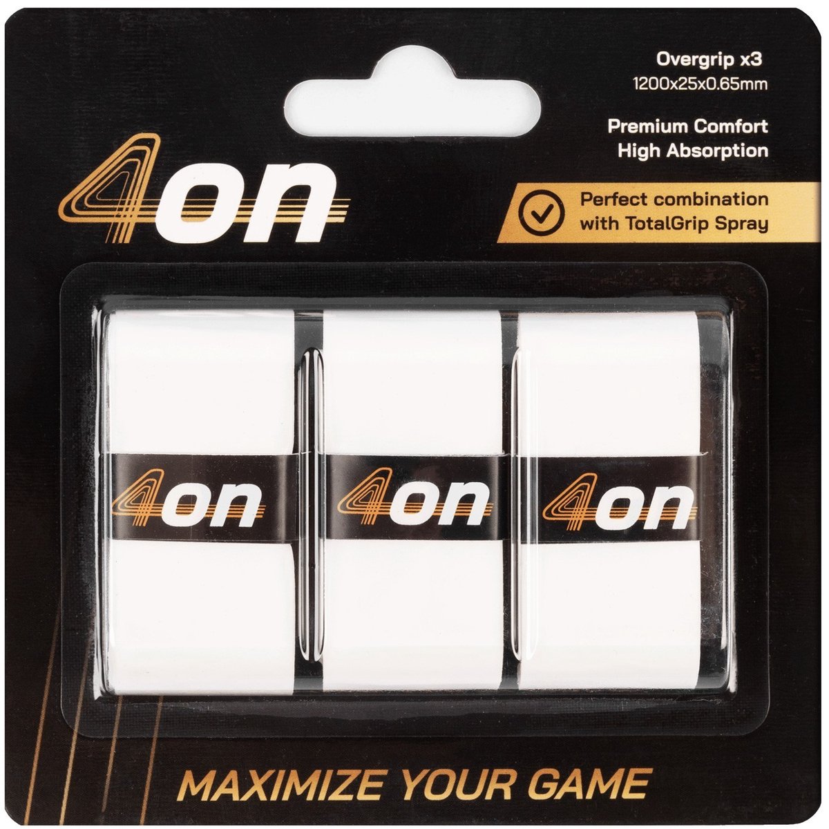 4on - Padel - Overgrips - 3 Stuks