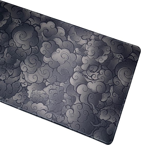 Muismat xxl - Cloud Obsidian - Gaming - 900 x 400 x 3 mm - Antislip