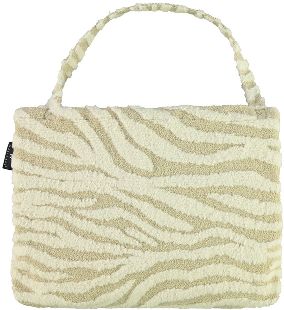 Wallabag Zebra Teddy - Sporttas - Shopper - Tote Bag - Yogatas