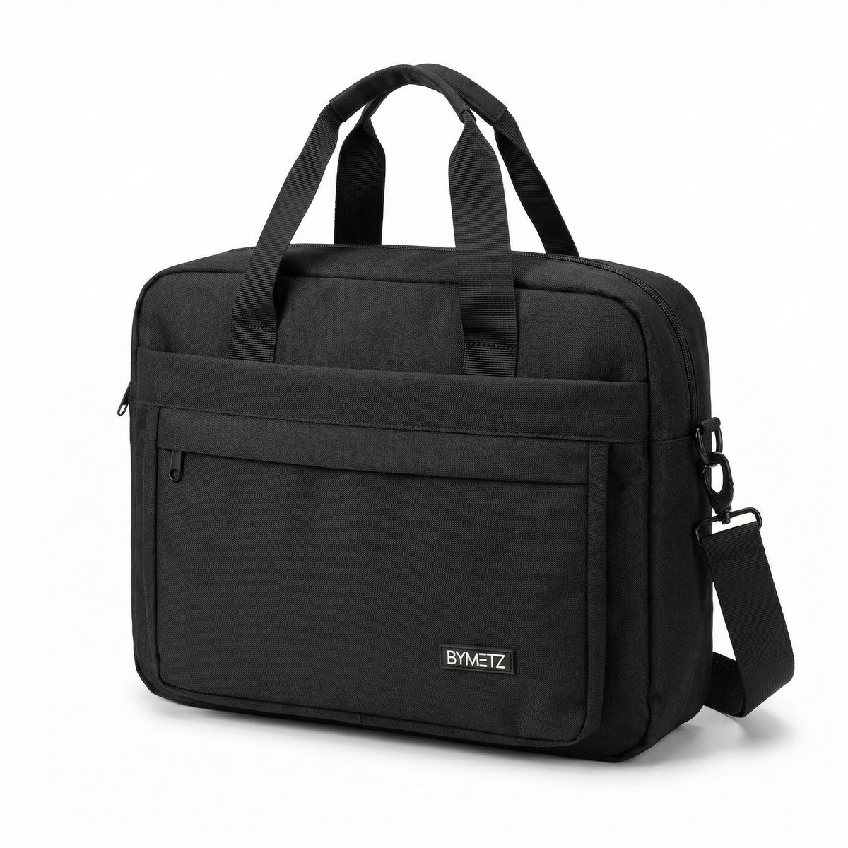 40x30x15 / 40x30x20 Uitbreidbare Laptoptas - Handbagage Underseater - 15,6 Inch - ByMetz - Zwart