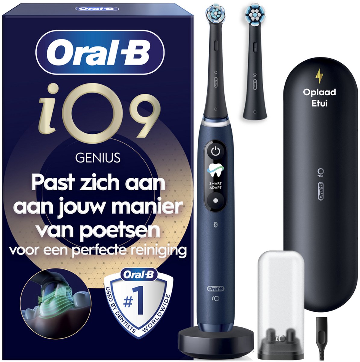 Oral-B iO 9 Elektrische Tandenborstel met Oplaadreisetui - Procter & Gamble - €209,00